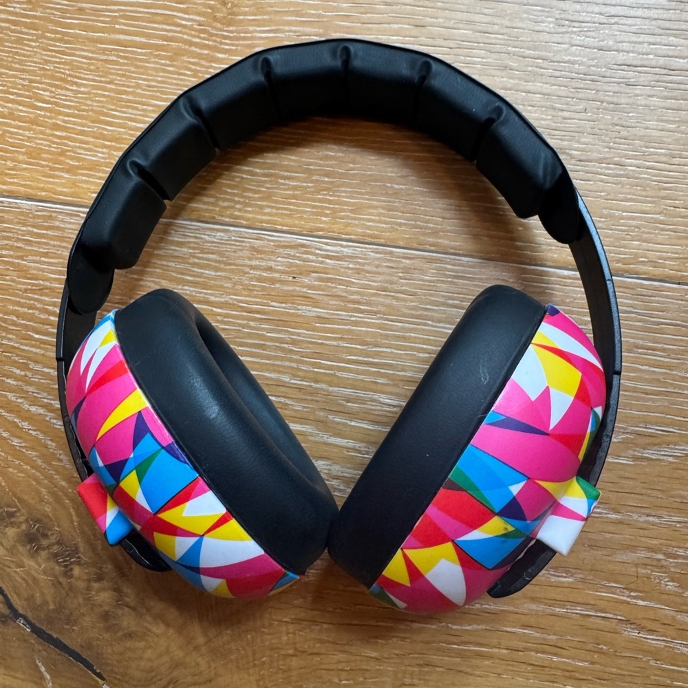Multi colored Noise-Cancelling Headphones for Kids